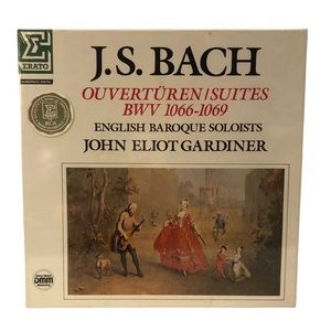 J.S. Bach Ouverturen Suites Record New